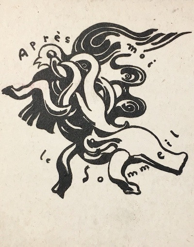 Max Ernst. Bookplate for Paul Éluard. n.d.